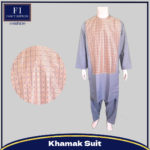 Mens Golden Khamak Suits