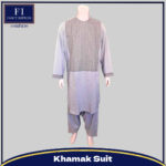 Mens Khamak Silver Suits