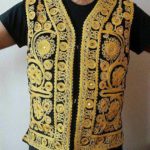 Traditional Afghan-Style Embroidered Waistcoat